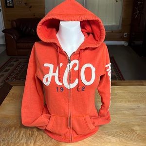 Hollister zip up hoodie